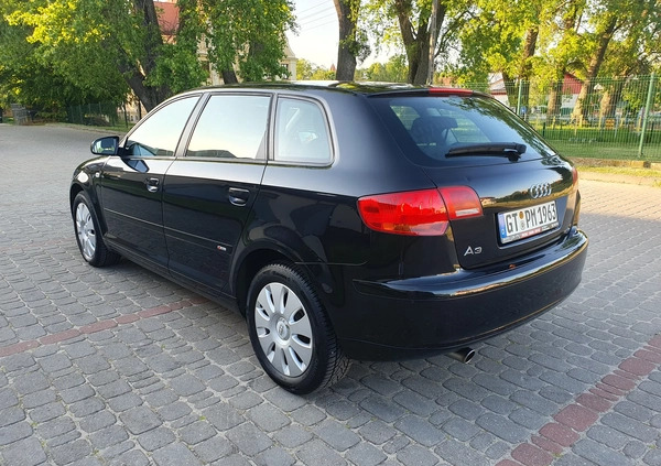 Audi A3 cena 23900 przebieg: 151022, rok produkcji 2006 z Orneta małe 172